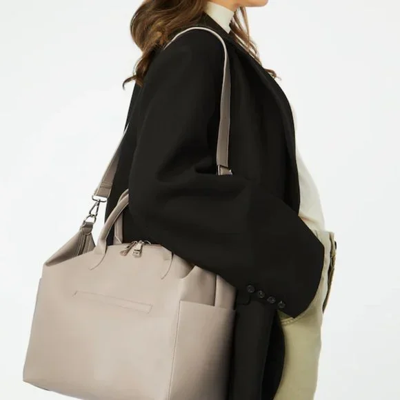 NWOT MINA BAIE Emmy Midi (Vegan) Color: Sand - Picture 2 of 7